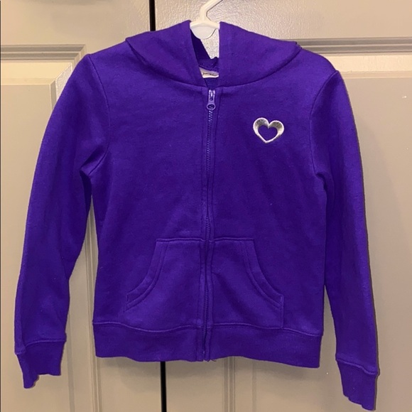 jumping beans Other - Jumping Beans 4T purple soft hooded zipper jacket​​